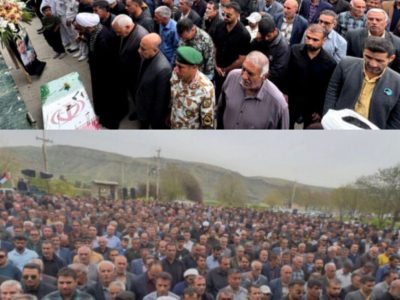 حضور شکوهمند مردم ممسنی در تشییع شهید امنیت