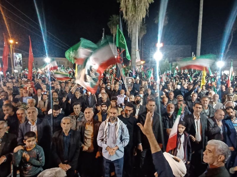 چهل‌و پنجمین شب خروش ولایی در ممسنی    