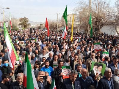 لبیک مردم شهرستان ممسنی به ندای رهبر انقلاب