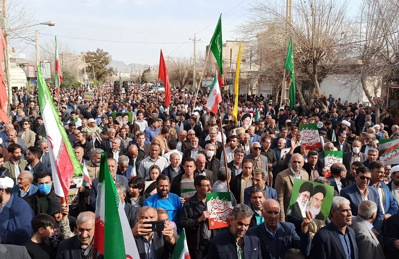 لبیک مردم شهرستان ممسنی به ندای رهبر انقلاب