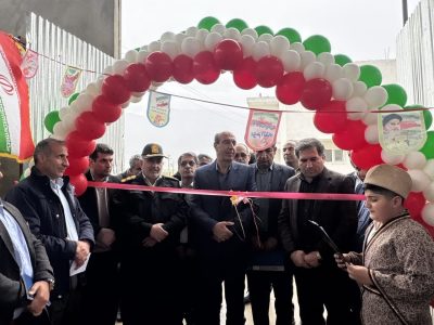 افتتاح پروژه های عمرانی در شهرستان ممسنی