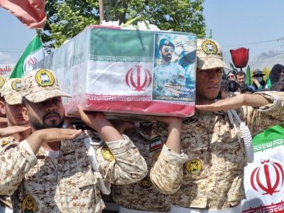 تشییع شهید جواد غلامی شهید وطن